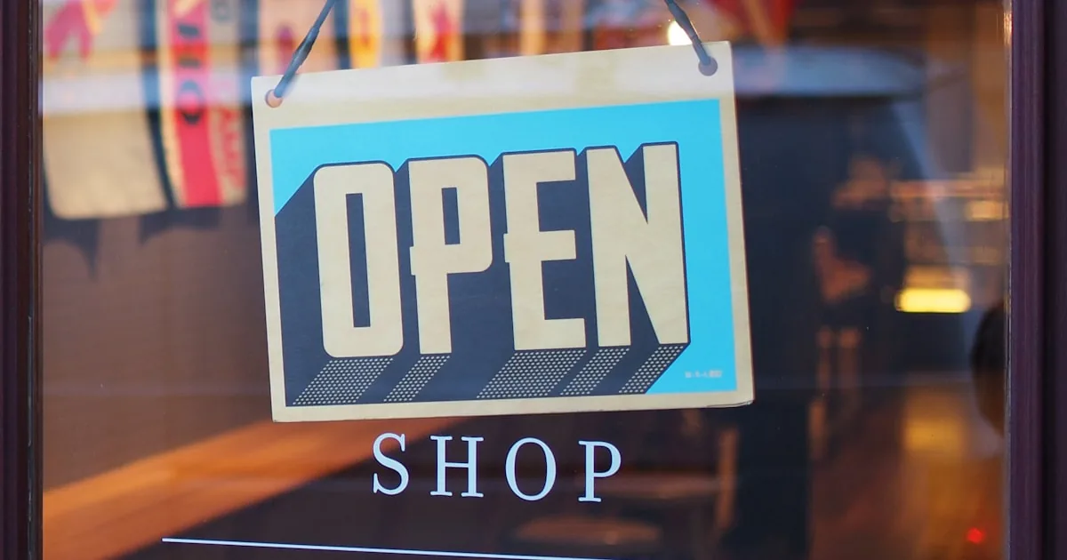 Shop window display, standing in for building a first Shopify storefront

---

# content