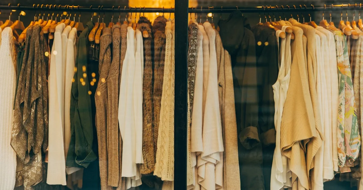 Grid of apparel on a shop floor, standing in for a Shopify collection page layout

---

# content
