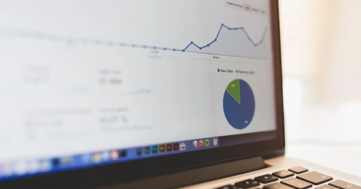 Analytics dashboard illustrating entity SEO planning