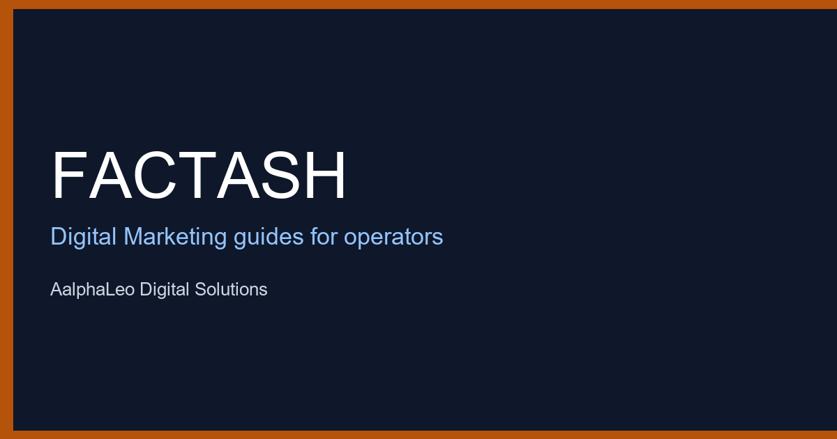 FACTASH article cover